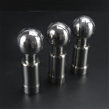 

1/4 3/8 1/2 3/4 1 1&1/4 1&1/2 2 inch BSPT female thread Sanitary cleaning ball nozzle self rotary tank container chemistry wash