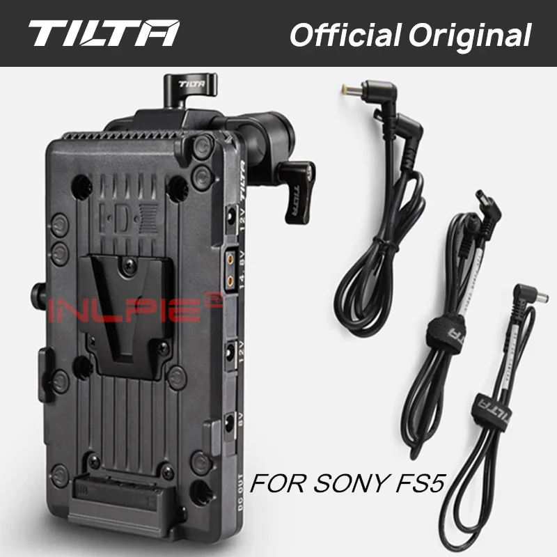 Tilta FS5 V-mount батарея пластина BT-T14 V-блокировка блока питания системы 15 мм стержень для SONY FS5