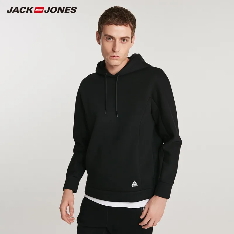 

JackJones men's Hoodie Sweatshirt hooded space-cotton pullover top Menswear 218333530