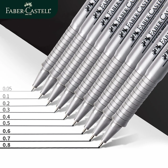 Faber-Castell Fine Point Pen Waterproof Ink Fountain Pen Use For