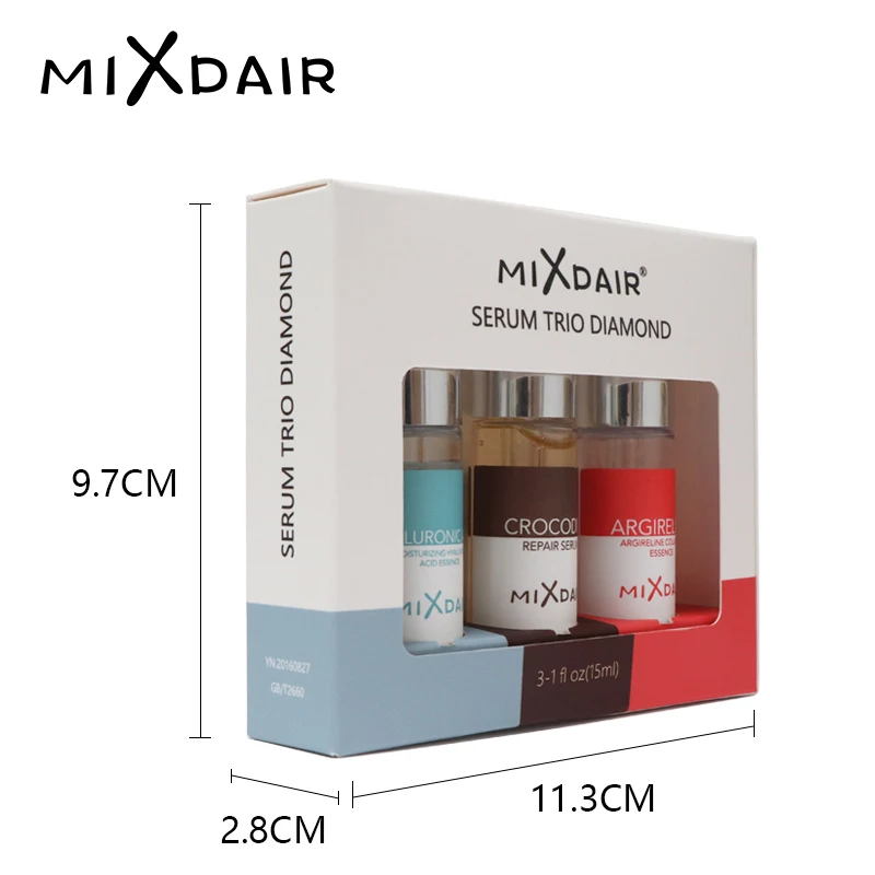 MIXDAIR Сыворотка для лица отбеливающая эссенция основа под макияж праймер крокодиловая Восстанавливающая Сыворотка увлажняющая эссенция гиалуроновой кислоты