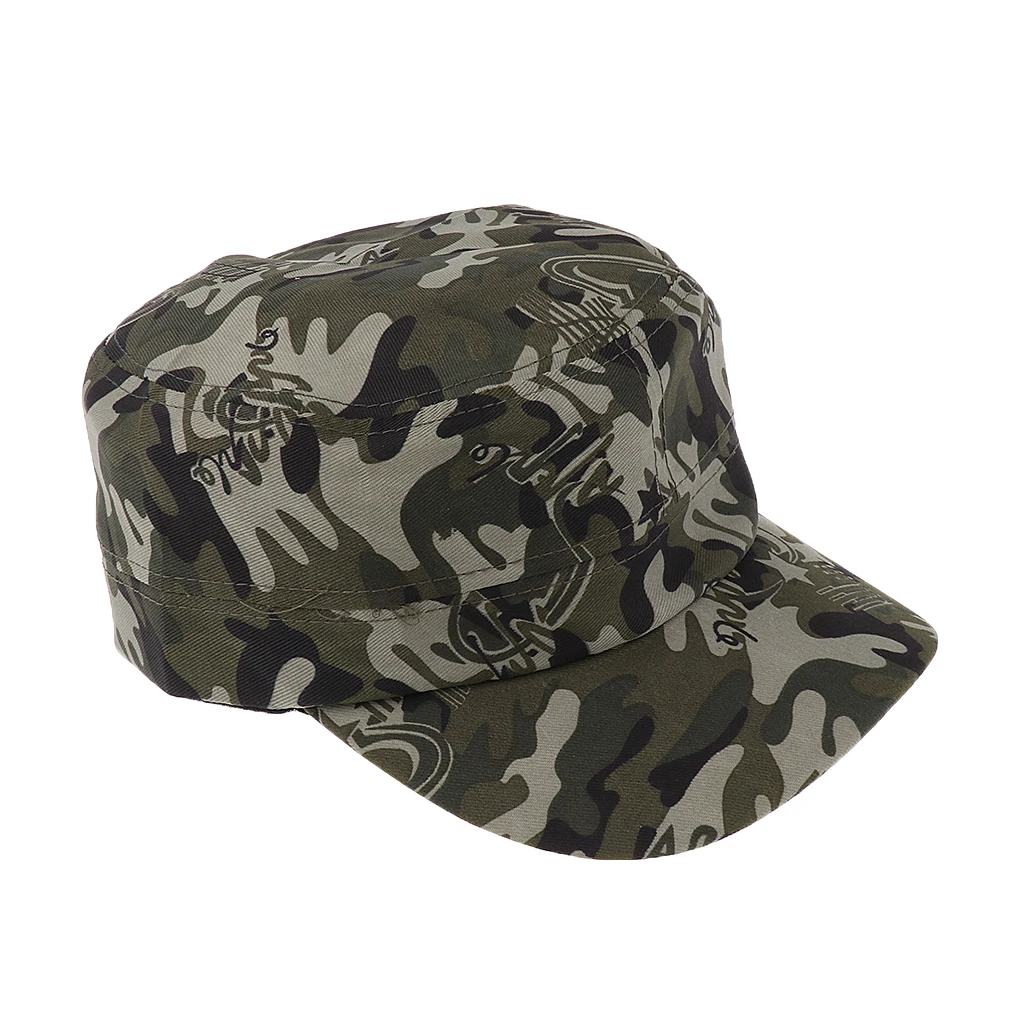 Mens Camo Cap Camouflage Army Combat Soldier Patrol Hat Baseball Cap