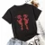 New plus size women's T-shirt Harajuku summer T-shirt fashion dragon print women's T-shirt casual T-shirt women's clothing black t shirt for men Tees