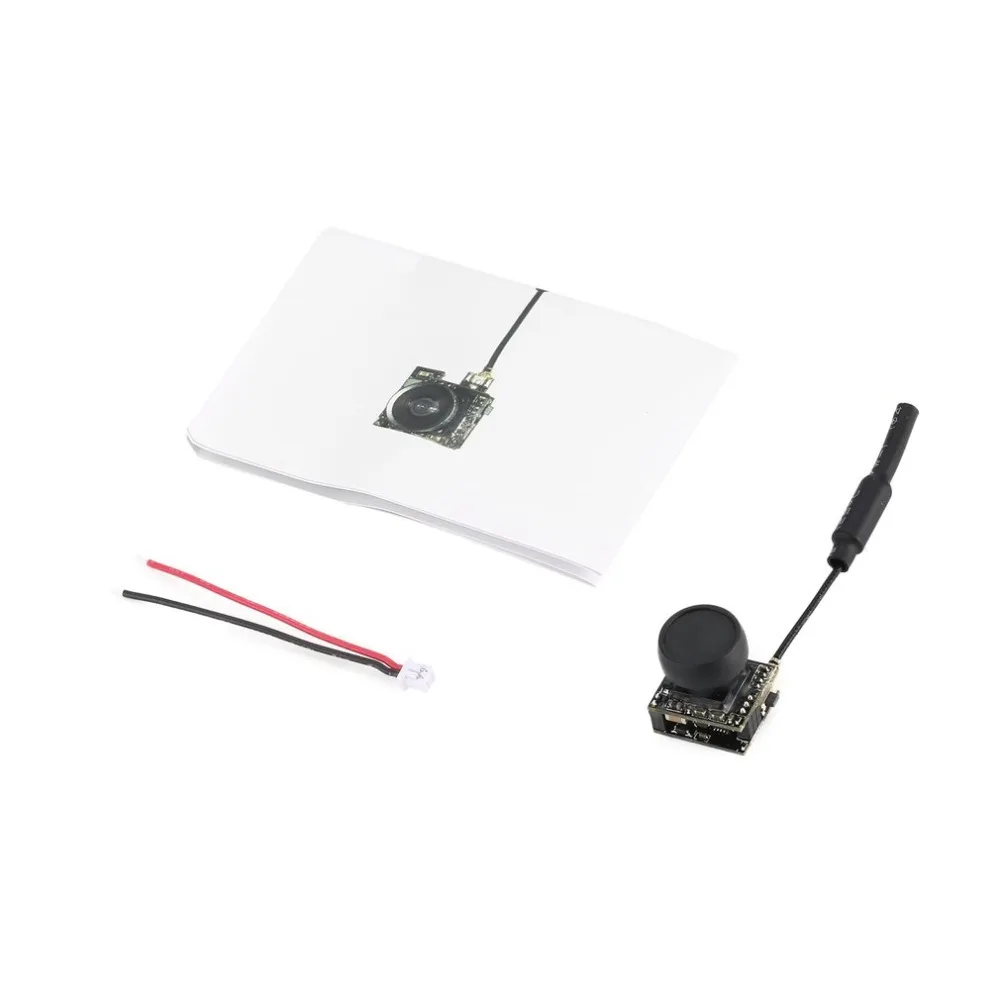 LST-S2+ AIO 800TVL CMOS Мини FPV камера RC части игрушки аксессуары с OSD 5,8G 40CH 25mW штыревая антенна для радиоуправляемого гоночного дрона