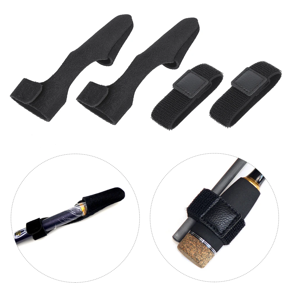 2 комплекта портативный ремень для удочки высокая гибкость защита от полюса