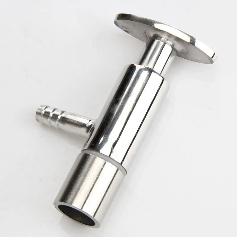

1/2" Thread Sanitary Sample Valve DN15 Stainless Steel SUS304/SS316 Food Grade Medicine Elliptic Sampling Valve