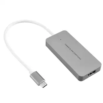 

Hdmi To Type C Hd Game Video Capture Card 1080P 60Fps Full Hd Video Recorder Device For Ps4 Ps3 One/360 Wii U Live Streamin