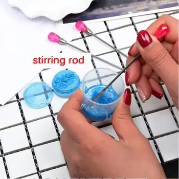 

3Pcs Pigment UV Resin Mold DIY Crafts Jewelry Making Tools Stirring Bar Bubble Needle Powder Spoon Muddler Jewelry Tool Dropship