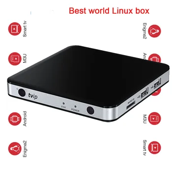 

Tvip 605 iptv TV box Quad Core 1GB/8GB Linux tv box world Arabic Germany UK Italian Spain Greece Albania Smart IPTV box