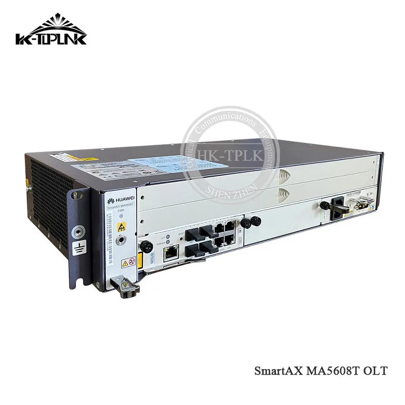 16PON GPON Hua Wei OLT MA5608T 1G MUCD 8 порт 16 портов плата AC MPWD Power с C + SFP|Оптоволоконное