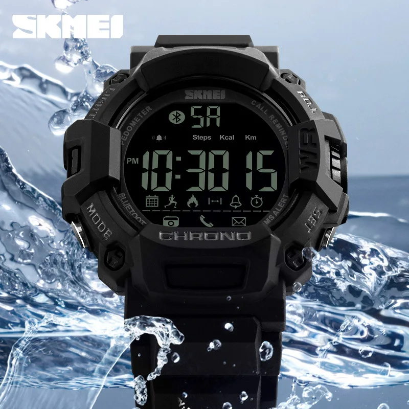 

SKMEI Smart Sport Watch SKMEI Men Watches Waterproof Digital LED Bluetooth Electronic Wrist Watch For Men Clock Male