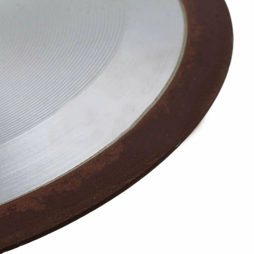Diamond Grinding wheel Hard Steel 1-Tapered Polished Alloy 125mm Grit 180