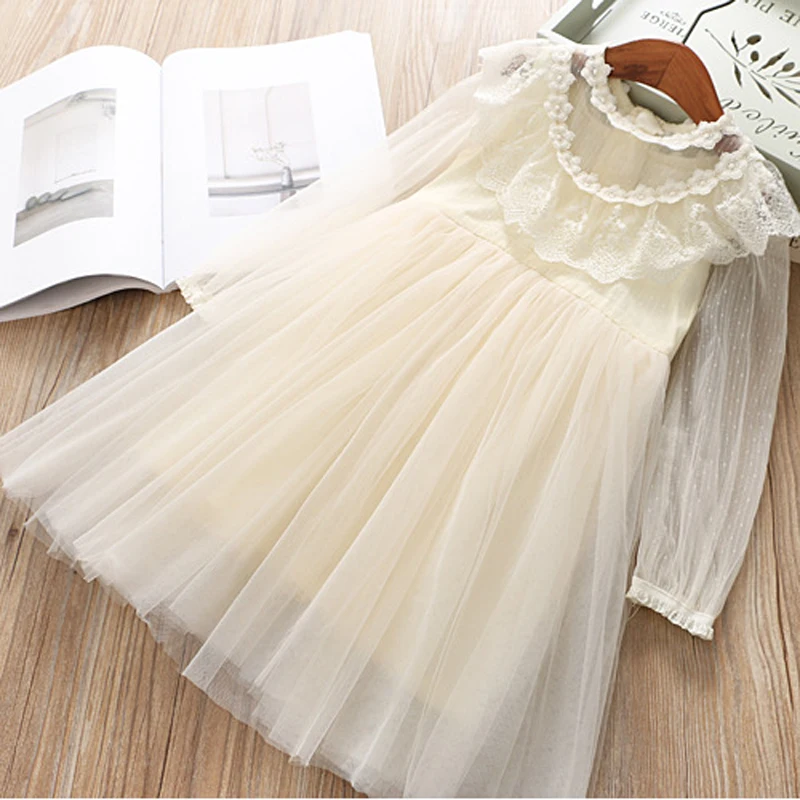 

Girl Clothes Kids Dresses For Girls Lace Flower Dress Baby Girl Party Wedding Dress Children Girl Princess Dress
