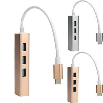 

Multifunctional USB2.0 Hub RJ45 Plug and Play Portable for Laptop PC Office DU55
