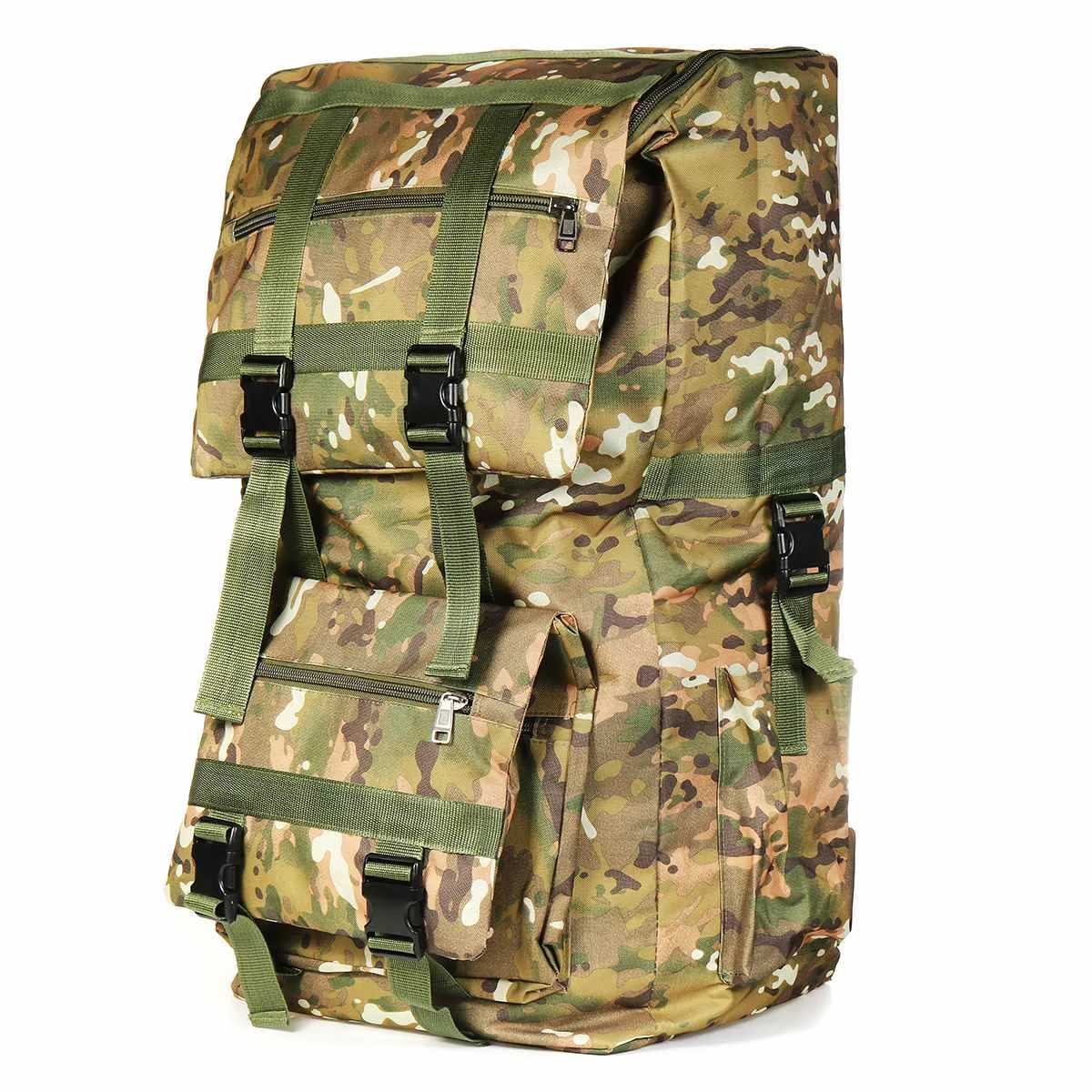 CP camouflage 110л альпинистская Сумка военный рюкзак Водонепроницаемый тактический рюкзак спортивный Кемпинг Туризм альпинистская сумка для женщин и мужчин - Цвет: CP camouflage