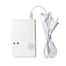 433 МГц/315 МГц/Автономный проводной детектор угарного газа для домашней системы охранной сигнализации