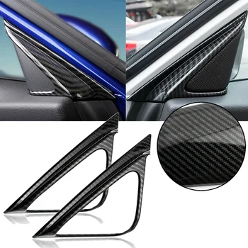 

Carbon Fiber Front Door Speaker A-Pillar Cover Trim for Honda Accord 2018+