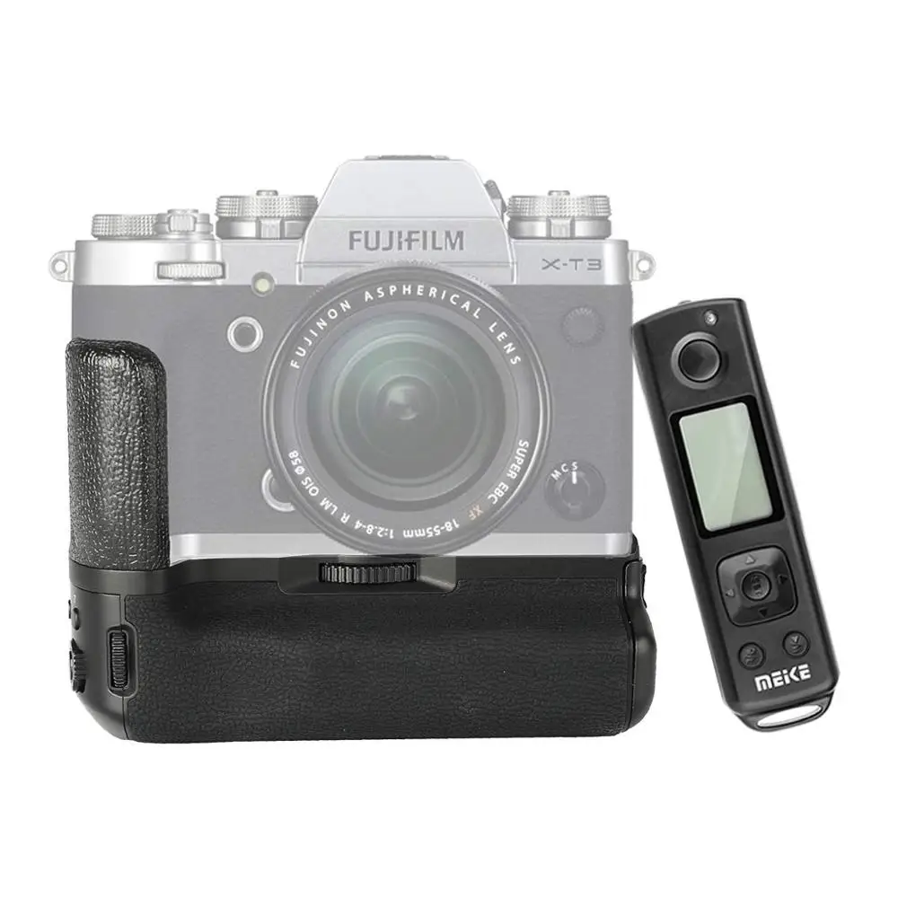 Meike MK-XT3 Pro Вертикальная Батарейная ручка Встроенный 2,4 ГГц пульт дистанционного управления для Fujifilm Fuji X-T3 XT3 камера работает с NE-EL15