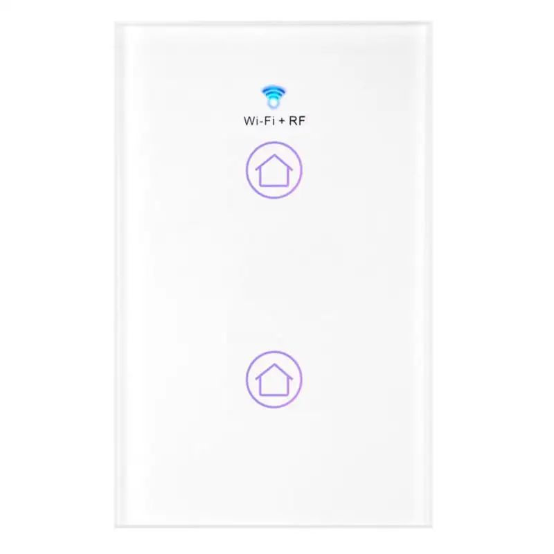 Набор2 WiFi умный настенный сенсорный выключатель света 120 тип интеллектуальное приложение Голосовое управление - Комплект: Набор2