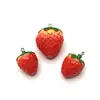 10pcs/pack Big and Small 3D Strawberry Fruit Resin Charms Pendant Earring DIY Fashion Jewelry Accessories ► Photo 2/6