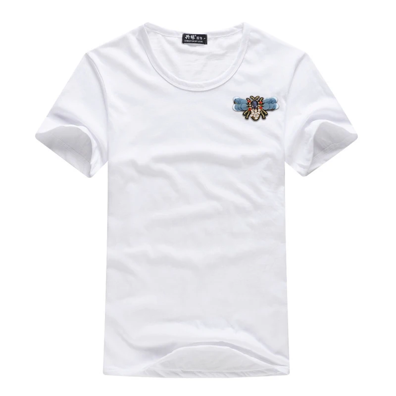 4 Pieces/set Beaded Bee Sequins Rhinestone Patch Embroidery Sewing Applique Clothing Accessory DIY Mixed