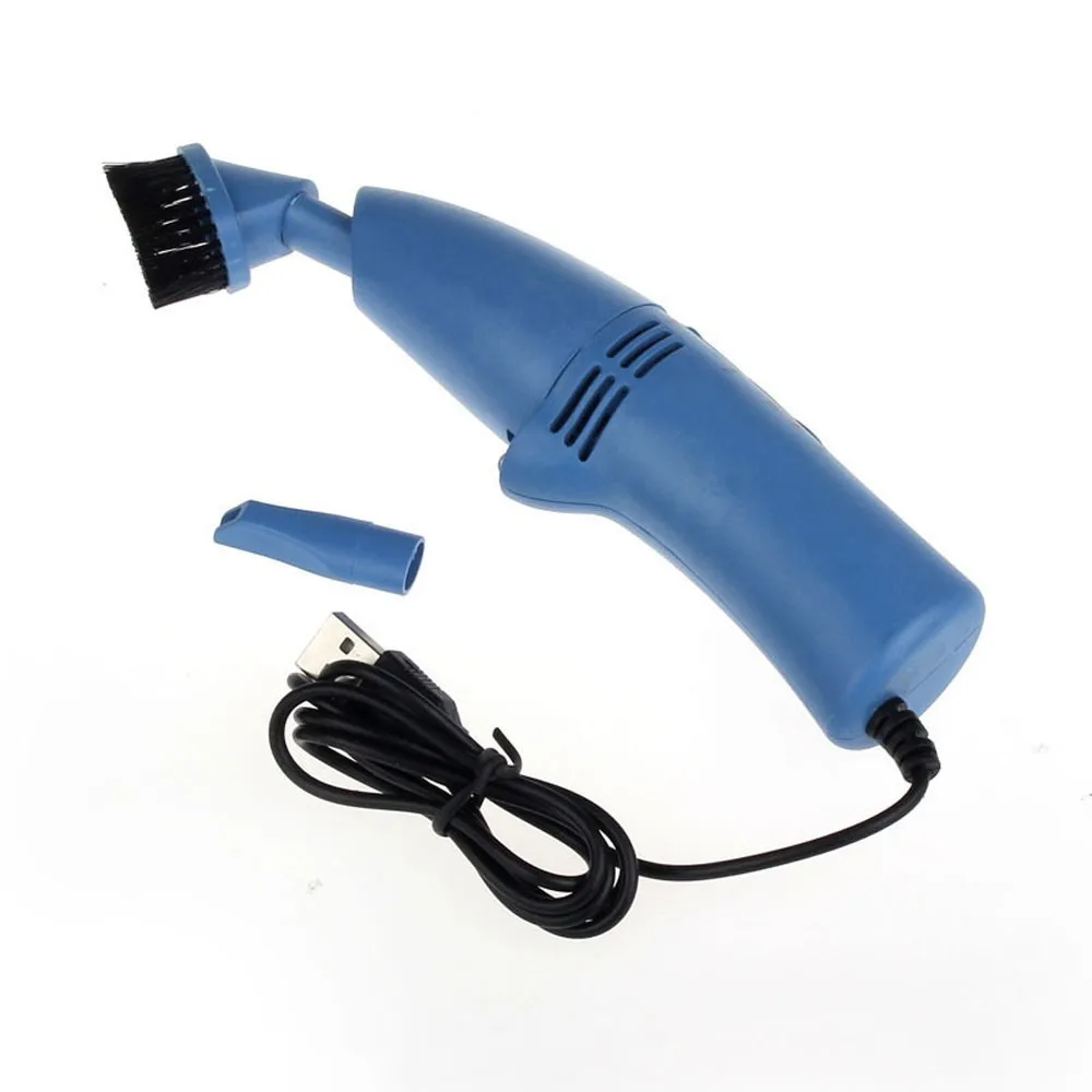 USB пылесос, разработанная клавиатура, Новое поступление, качество телефона,# C611, для ПК, топ, ноутбука, использование клавиатуры, компьютерная Чистка для - Цвет: Синий
