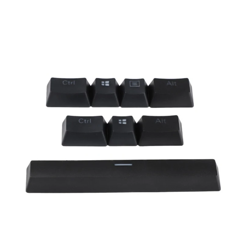 Прямая поставка для razer Coolermaster 8 клавиш PBT Douhle блестящий колпачок нижний ряд
