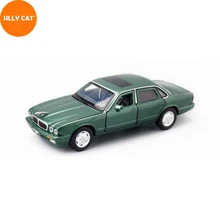 

SILLY CAT 1:32 Alloy Diecast Simulation Metal Model Car For JAGUAR XJ 6 VI Car Model Metal Toy Car Collection Car Model