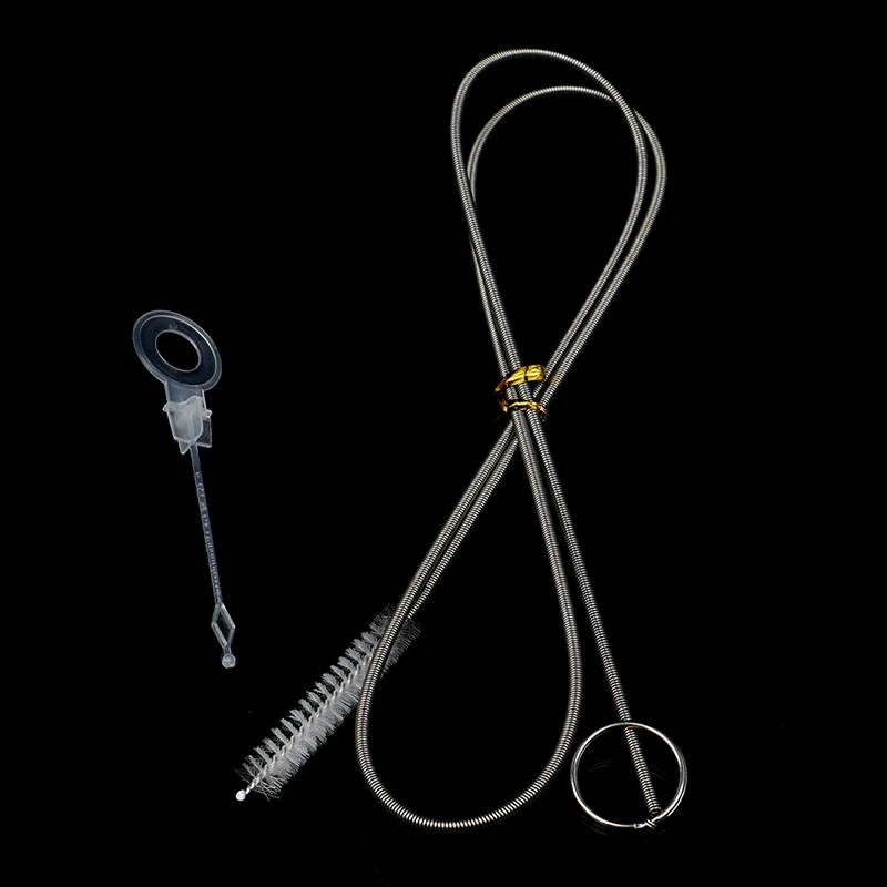 

Набор для очистки дренажа холодильника, длинная гибкая щетка для очистки водосточных труб