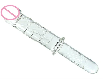 4size Large Transparent Crystal Glass Sex Toy Heat-Resistant Big Glass Didlo Anal Beads Vaginal Anal Dilator Sex Toys For Women 6