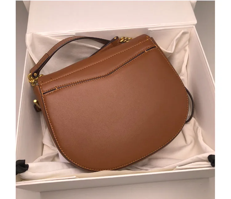 

Genuine Leather Designer Bag Women Crossbody Satchel Bag Small Saddle Purse and Tote Shoulder Handbags