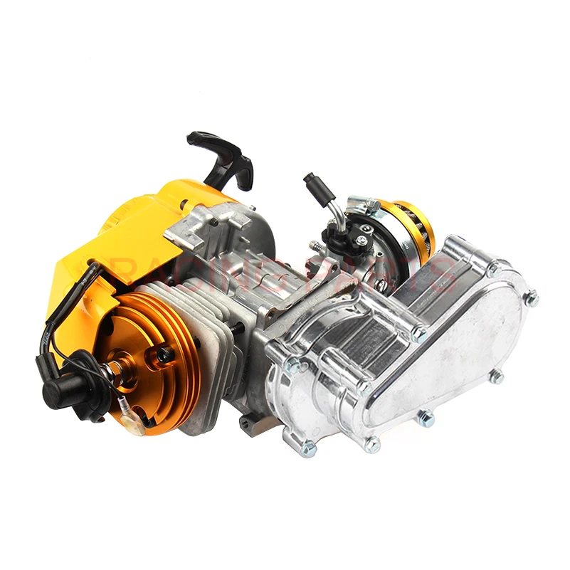 2-Stroke Racing Engine 49cc Mini Motor Pocket Quad Dirt Bike Pull Start 2-Stroke Racing Engine 49cc Mini Motor Pocket Quad Dirt Bike Pull Start