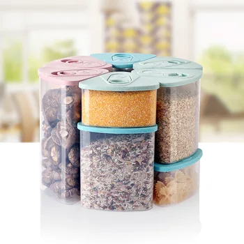 

Plastic Storage Kitchen Rice Storage Container Kitchen Organizer and Storage Pantry Items Pojemniki Kuchenne Rice Storage AC50CN