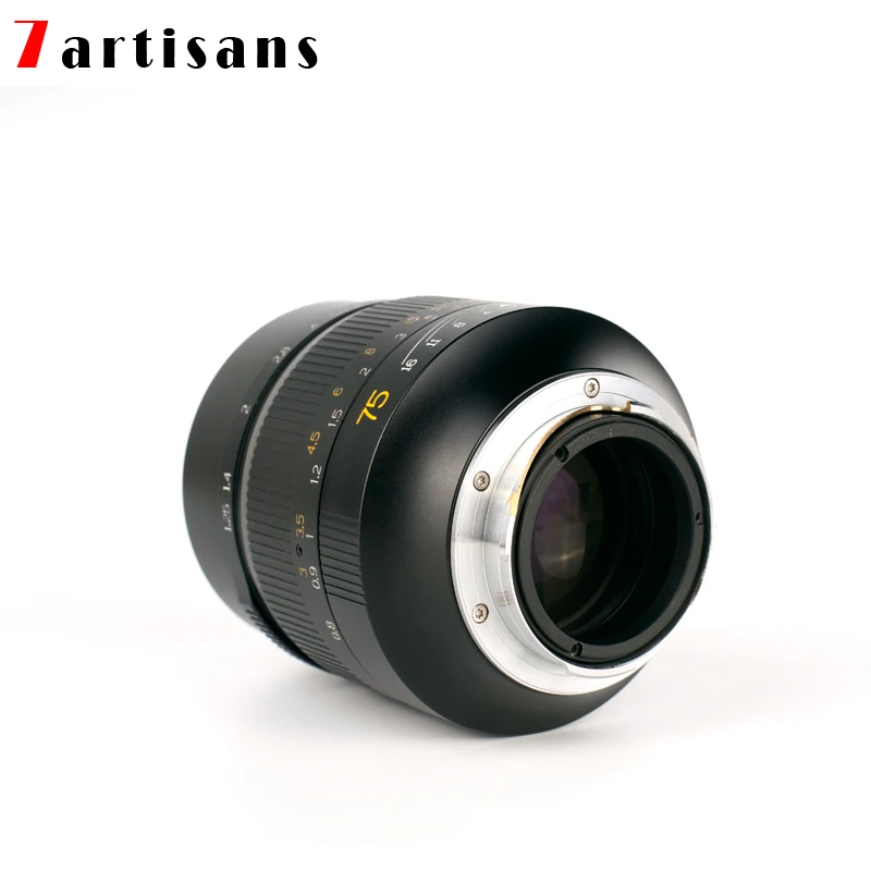 7artisans 75 мм f1.25 для камеры Leica LM портретный объектив M-M, M240, M3, M5, M6, M7, M8, M9, M9P, M10