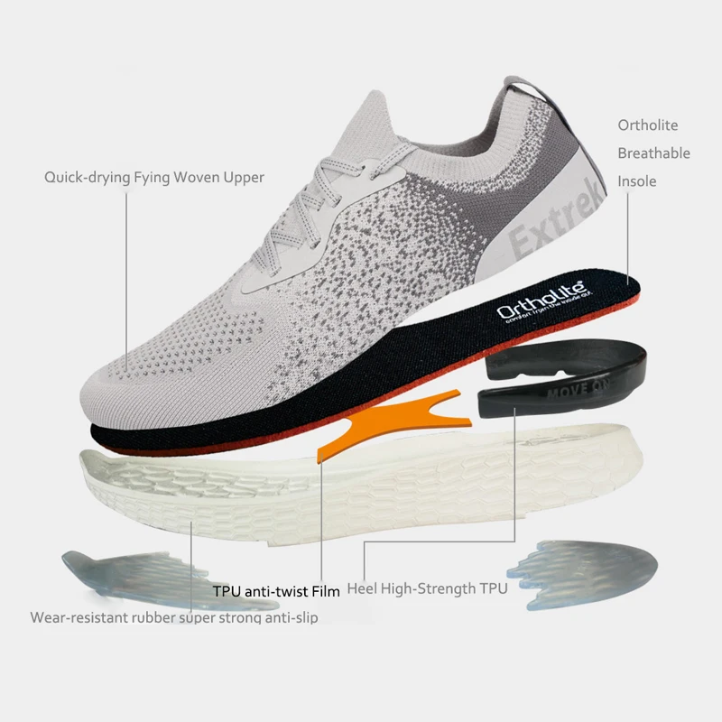  Xiaomi COOLMAX Women/Men Running Sneakers Flying Woven Sports Shoes Light Mesh Breathable Quick-dry