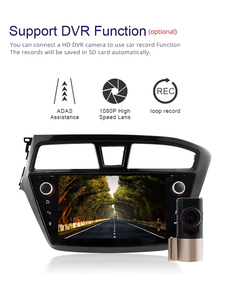 TOPBSNA Android 9,0 автомобильный dvd-плеер для HYUNDAI I20- gps Мультимедиа 2 Din автомагнитола стерео Мультимедиа автоаудио wifi RDS