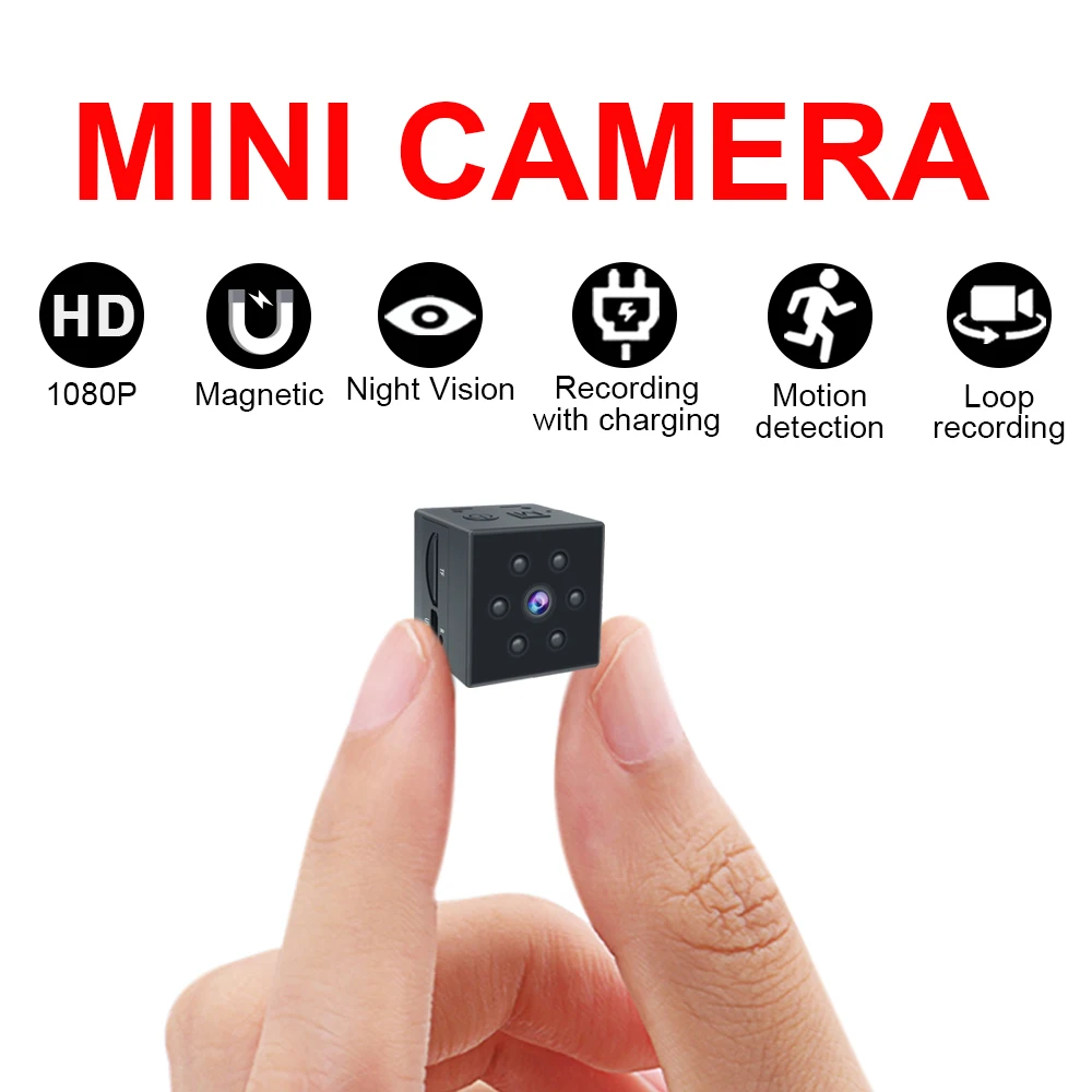 JOZUZE MD23 мини камера HD 1080P датчик ночного видения Видеокамера движения DVR микро камера Спорт DV видео маленькая камера cam