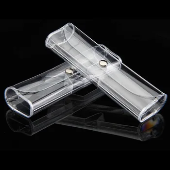

Portable Travel Women Transparent PVC Eye Glasses Box Bag Case Protection Carry Box Eyewear Accessoires Simple