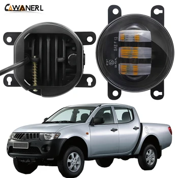 

LED Fog Light Assembly For Mitsubishi L200 KB_T KA_T Pickup 2005-2012 Car Front Bumper Fog Lamp Daytime Running Light H11 12V