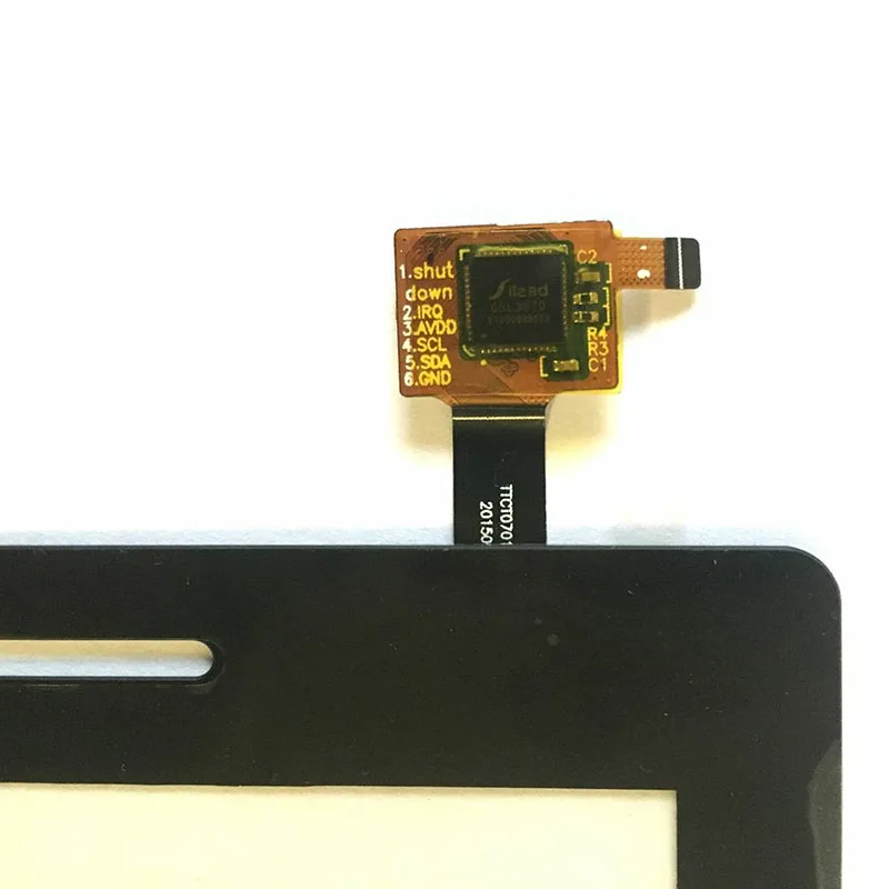 Display Lcd Monitor Tela de Toque Montagem do Painel para Lenovo Tab Essencial 710f Tab3 Tb3710i Tb3-710 Tb3-710f 7 Painéis e LCDs p/ tablet - Imagem 2