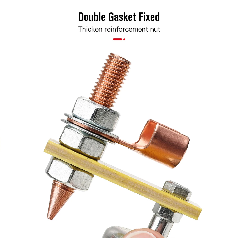 Soldagem Ímã Cabeça, Magnetic Ground Clamp Ferramentas, Magnetismo Forte, Grande Sucção, Cobre Cauda, Soldagem Estabilidade Grampos