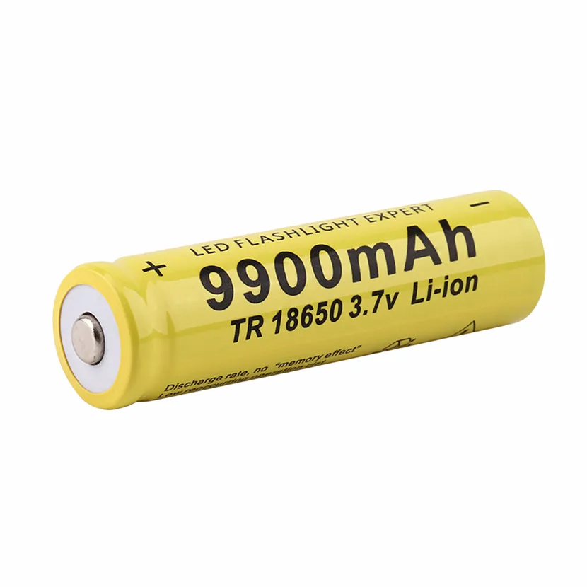 2Pcs/lot 3.7V 18650 Li-ion Rechargeable Battery For LED Flashlight Torchs Electronic Gadgets Li-ion 18650 Rechargeable Batteries