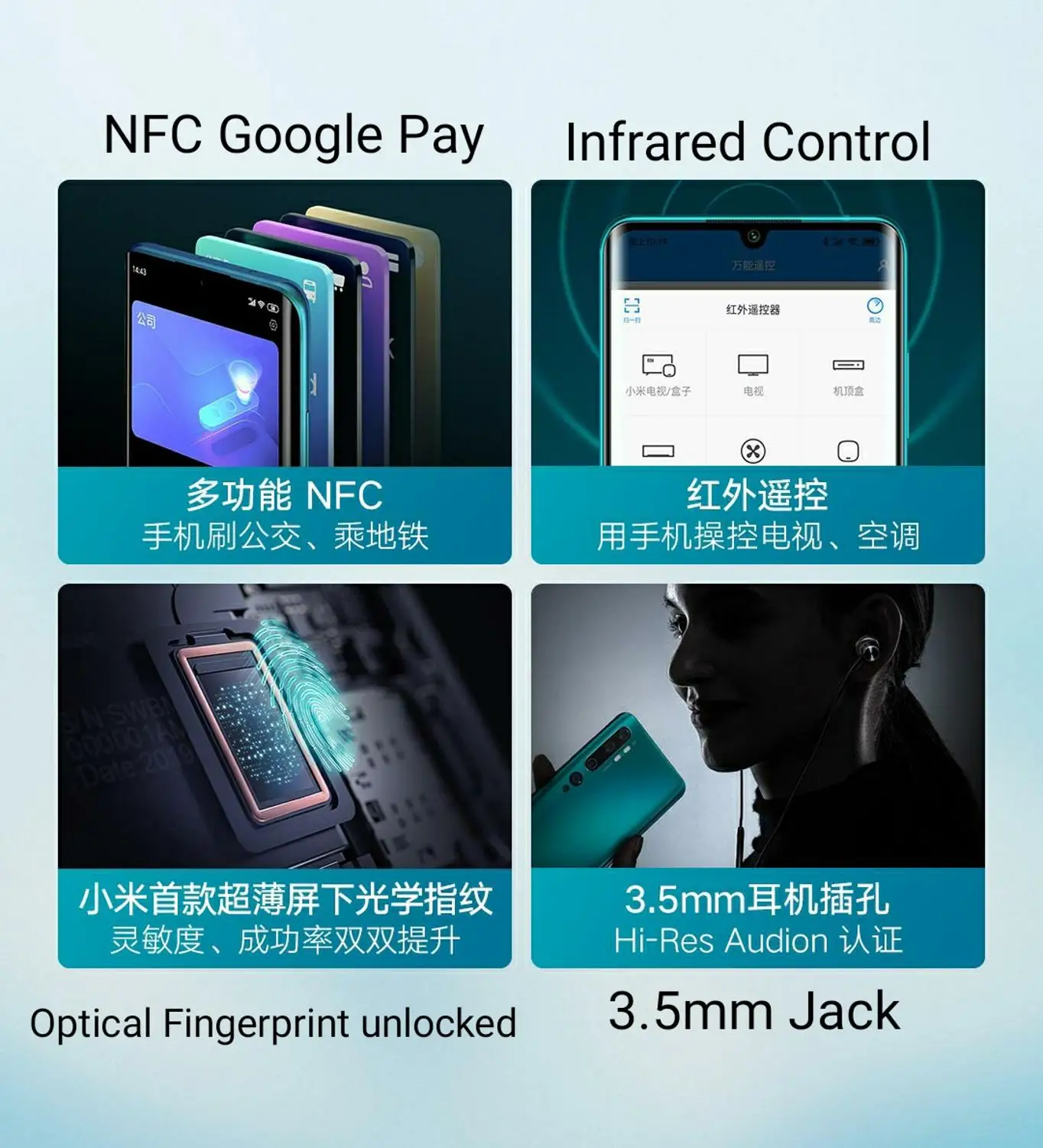 Xiaomi Mi Note 10( CC9 Pro) Глобальная версия phone 108MP камера 6 ГБ 128 ГБ Snapdragon 730G 4G Celluar NFC Google Play 5260 мАч 30 Вт Быстрая зарядка