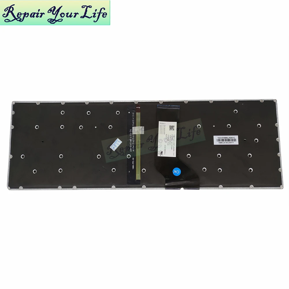 Espanhol Teclado Retroiluminado Teclado do Portátil para Acer Nitro An515-51 53 An51531 An51541 42 Lg5p-a52brl A50brl A53brl An51552 la - Imagem 5