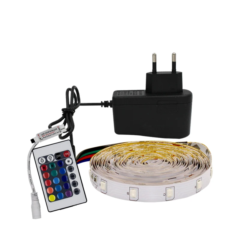 

2835 LED Tape Waterproof 0.5M 1M 2M 3M 5M Light Strip RGB red blue green warm white Neon Light Addressable