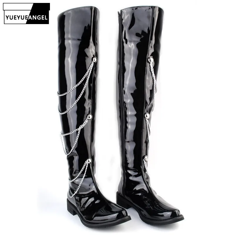 new rock punk boots