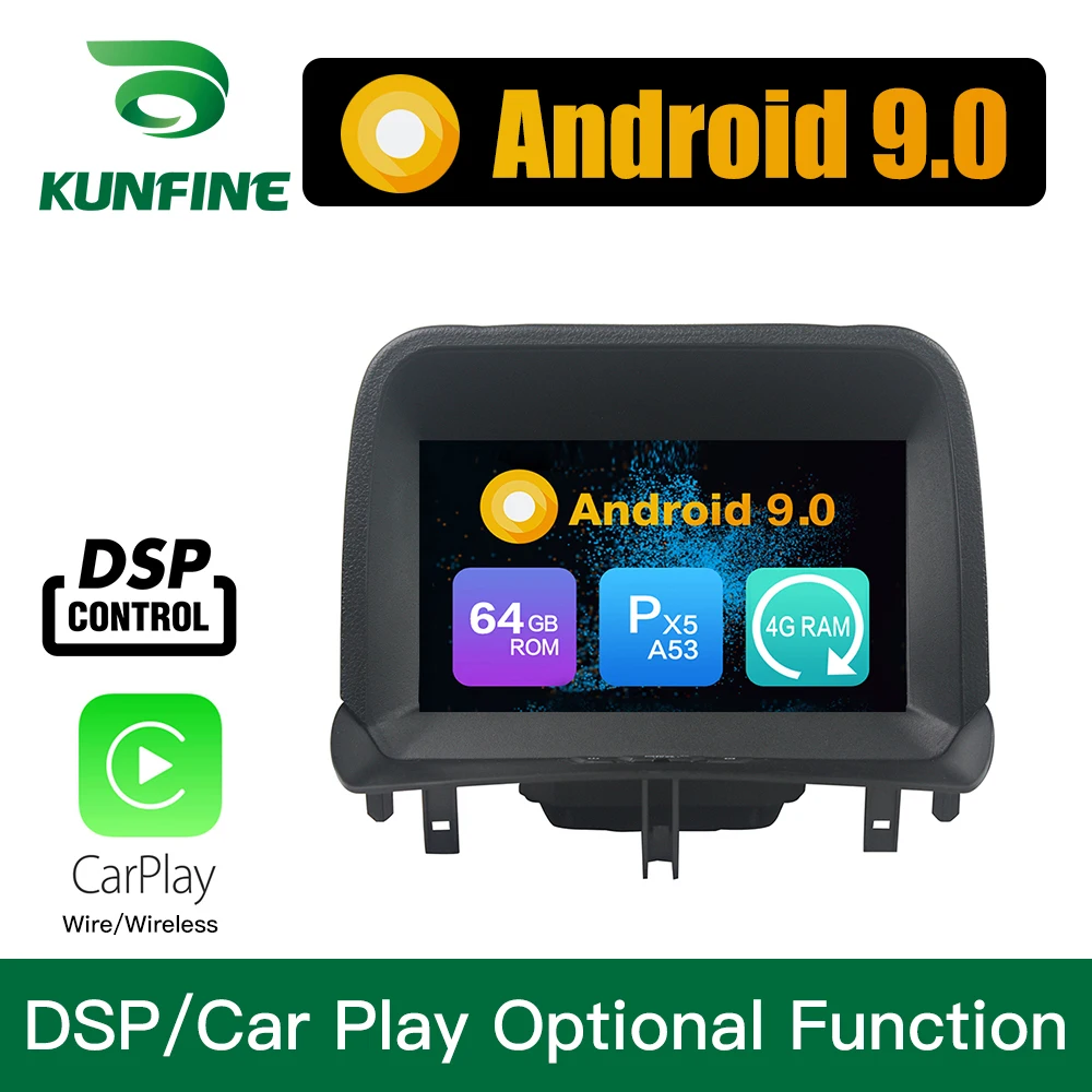 Android 9,0 Восьмиядерный 4 Гб ОЗУ 64 Гб ПЗУ автомобильный DVD GPS; Мультимедийный проигрыватель стерео для Ford Tourneo Courier радио
