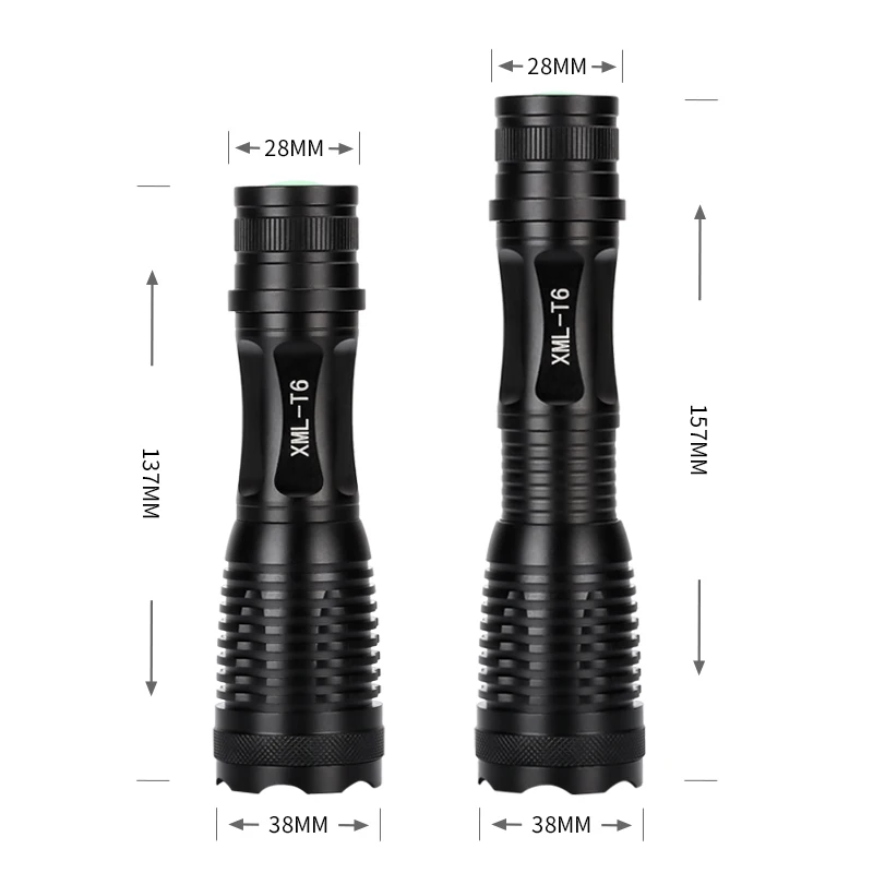 Светодиодный фонарь мини-фонарик 2000LM CREE Q5 перезаряжаемая портативная ручка-фонарик Falshlight* 14500 AA батарея