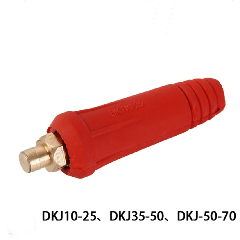 

Europe Welding Machine Quick Fitting Male Cable Connector Socket Plug Adaptor DKJ 10-25 35-50 50-70