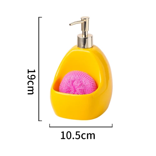 Keramička boca za losion Dozator sapuna Boca za dezinfekciju ruku Kućni kupaonski pribor Posuda za sapun Boca šampona Boce dvostruke namjene